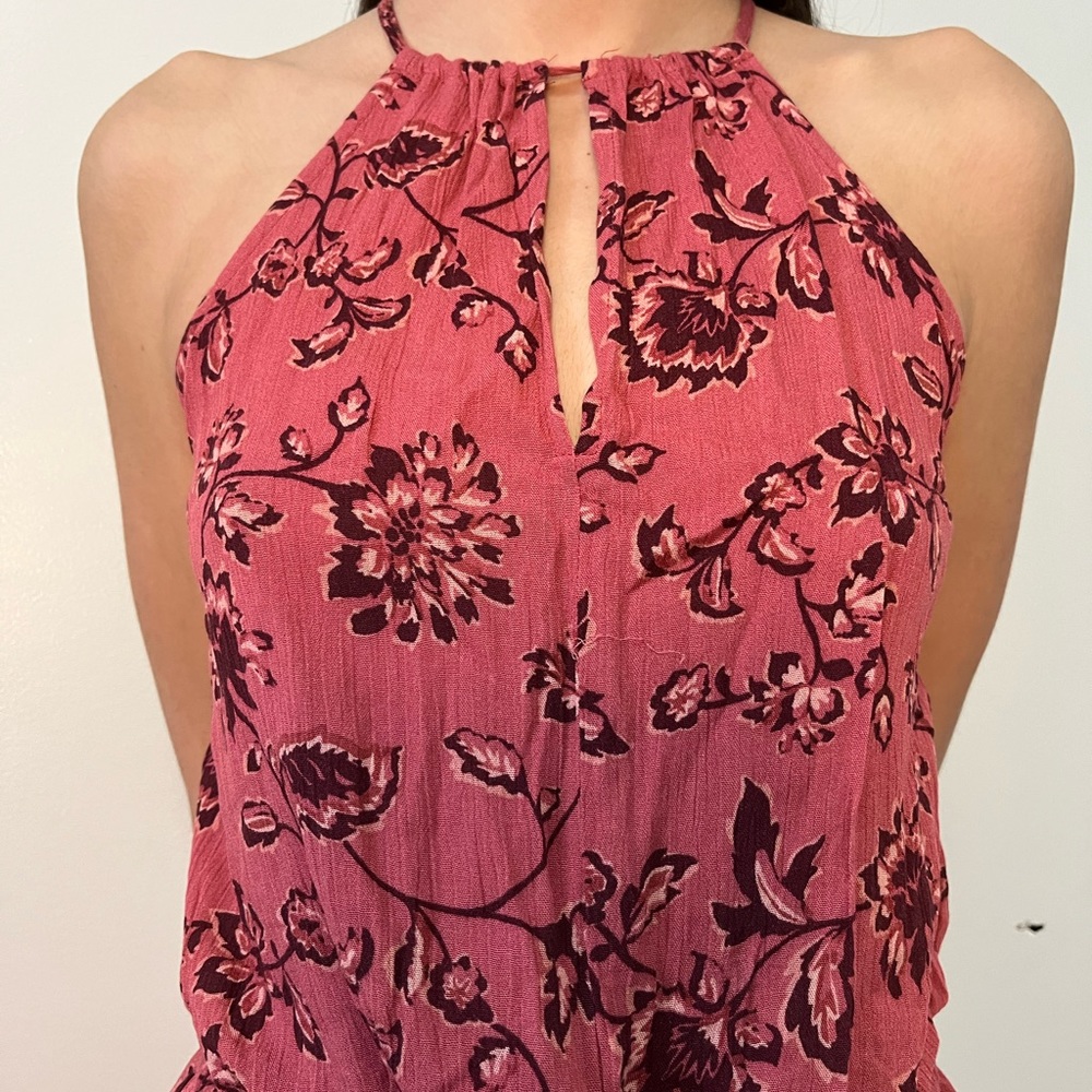 Aeropostale | Punch & Cerise Colored Romper | Small